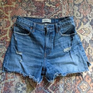 Abercrombie High Rise 4" Shorts Curve Love